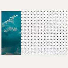 앤비커머스 인테리어 타공판 스카이35 좌WHITE 60 x 90 cm, 1개, 혼합 색상 문구/오피스/보드/칠판/광고 반품 최저가 44,730원