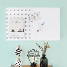 보드형 부분타공 타공판 500 x 800 mm, 1개, 화이트 문구/오피스/보드/칠판/광고 반품 최저가 15,210원