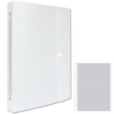 데얼스 포토포켓 3단 똑딱이 포카바인더 2포켓, 반투명, 50매 문구/오피스/앨범 반품 최저가 5,610원