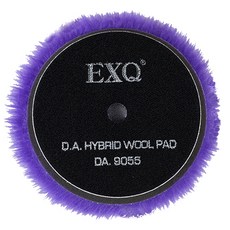이엑스큐 듀얼 하이브리드 울패드 DA9055 138 x 130 x 15 mm, 퍼플, 1개 자동차용품/세차/카케어 반품 최저가 17,010원