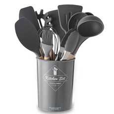 실리콘 원목 조리기구 11종 세트, 혼합색상, 1개 주방용품/주방조리도구 반품 최저가 5,690원