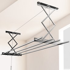 올스테인리스 천장건조대 자바라 2p + 손잡이끈 + 칼블럭 4p, 단순배송상품 홈인테리어/청소/세탁용품 반품 최저가 23,860원