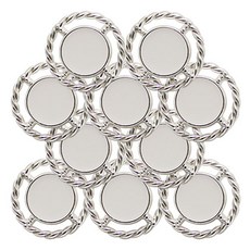 헬렌 단추 25mm, 실버화이트, 10개 홈인테리어/수예/수선 반품 최저가 16,400원