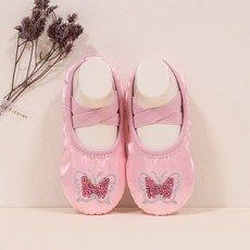 비단길 여아용 멜로 나비 공단 토슈즈 출산/유아동/유아동패션 반품 최저가 7,310원