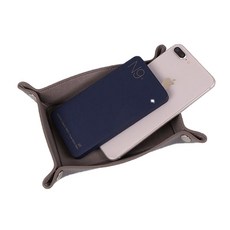 아이엘 가죽 트레이 V1, 라이트그레이, 1개 문구/오피스/사무용품 전문관 반품 최저가 6,750원