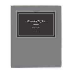 모멘트 접착식 흑지 포토앨범 비비드, 15매, 그레이, 1개 문구/오피스/앨범 반품 최저가 8,810원