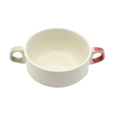 국산 모던 도자기 양손 스프볼 250ml, 혼합색상, 1개 주방용품/1인가구 주방용품 반품 최저가 9,190원