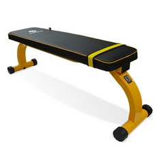 비스케일 그랜드 평벤치, 옐로우 + 블랙 헬스/건강식품/헬스/요가용품 반품 최저가 55,800원