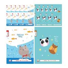 영아트 초등노트 알림장 넓은칸, 랜덤 발송, 20개 문구/오피스/노트/메모지 반품 최저가 6,180원