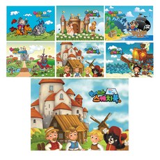 풀컬러즈 뜯어쓰는 동화 스케치북 남아용 랜덤 발송, 345 x 248 mm, 30매, 7개 문구/오피스/미술/화방용품 반품 최저가 7,460원