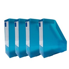 희망화일 PP 심플화일박스, 하늘, 4개입 문구/오피스/사무용품 전문관 반품 최저가 11,020원