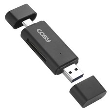 코시 타입C OTG USB3.0 PC겸용 카드리더기, CR3331C, 블랙, 1개 가전디지털/휴대폰 액세서리 반품 최저가 9,760원
