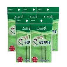 소프렌 등밀이 목욕타올, 혼합 색상, 1개입, 5개 생활용품/목욕/샤워용품 반품 최저가 12,520원