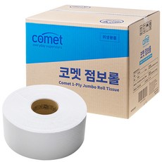 코멧 1겹 점보롤 500m, 1개, 16롤 생활용품/화장지/물티슈 반품 최저가 36,390원