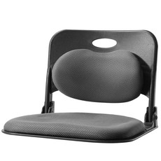 체어포커스 폴더백 하트요추 접이식 좌식의자, 그레이 홈인테리어/가구 반품 최저가 27,200원