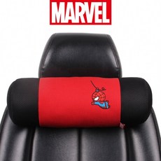 마블 히어로 원형 차량용 목쿠션, 스파이더맨레드, 1개 자동차용품/인테리어 반품 최저가 5,340원