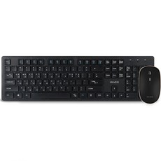 아이리버 2.4G 무선 키보드 + 마우스 세트 IR-WMK5000B, 블랙, 일반형 가전디지털/키보드/마우스 반품 최저가 27,320원
