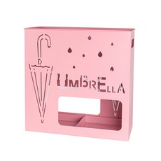 설렘하우스 철제 사각 우산꽂이 핑크 대, 1개 생활용품/수납/정리 반품 최저가 61,560원