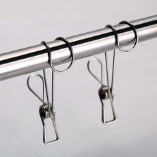 스테인레스 후크 집게, 10개 생활용품/생활잡화 반품 최저가 2,900원