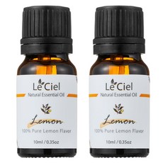 르씨엘 아로마 에센셜 오일, 레몬, 10ml, 2개 생활용품/탈취/방향/살충 반품 최저가 14,650원