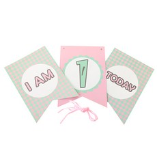 톡톡 파티 사각 리본 가랜드 6p, NO2 문구/오피스/파티/이벤트 반품 최저가 950원