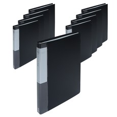 청운 PP 클리어화일 40매 A4, 검정, 9개입 문구/오피스/학용품/수업준비 반품 최저가 9,200원