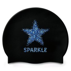 오호라스튜디오 링클 실리콘 수영모자, 글리터 블랙파랑, 1개 스포츠/레저/수영/수상스포츠 반품 최저가 10,640원
