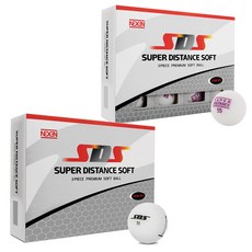 넥센 슈퍼 디스턴스 소프트 SDS 무광 3피스 고반발 골프공, 화이트, 12개 스포츠/레저/골프 반품 최저가 16,590원