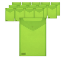 에코청운 PP.벨크로봉투 군 A4, 투명, 15개 문구/오피스/사무용품 전문관 반품 최저가 12,140원