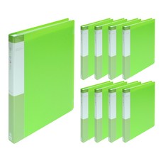 에코청운 PP 클리어화일 40p A4, 연두, 9개입 문구/오피스/학용품/수업준비 반품 최저가 9,800원
