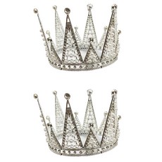 마켓감성 생일파티장식 크라운왕관, 타입1, 2개 문구/오피스/파티/이벤트 반품 최저가 12,880원