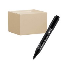 모나미 생잉크 120 둥근닙 유성매직 12p, 흑색, 4개입 문구/오피스/필기류 반품 최저가 26,490원