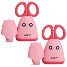 버즈 귀염둥이 쥐와 허당 고양이 이유식 가위 세트, Pink, 2세트 주방용품/밀폐저장/도시락 반품 최저가 6,240원