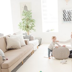 리코코 꿈비 유아 클린롤매트 plus, 크림화이트 출산/유아동/매트/안전용품 반품 최저가 74,100원