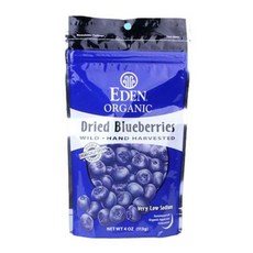 에덴오가닉 푸드 유기농 와일드 블루베리, 113g, 1개 식품/견과/건과 반품 최저가 26,100원