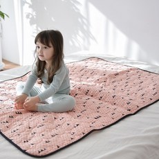 아띠블랑 코튼 신생아 아기 방수 패드, 노르웨이숲핑크, 1개 생활용품/기저귀매트 반품 최저가 22,560원