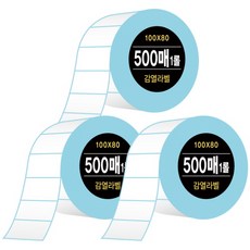 다다 감열라벨 500매, 3개 문구/오피스/사무용품 전문관 반품 최저가 14,660원