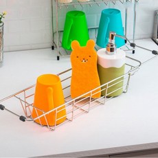 홈인더스 슬라이드 세제랙, 실버, 1개 주방용품/주방정리소품 반품 최저가 7,360원