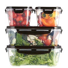 씨밀렉스 밀폐용기 뉴콤, 1세트, 2.3L x 2p + 1L x 2p 주방용품/밀폐용기/반찬통 반품 최저가 9,190원