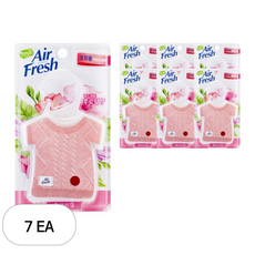 에어후레쉬 옷장용 탈취제 후로랄 향, 32g, 7개 생활용품/탈취/방향/살충 반품 최저가 31,890원