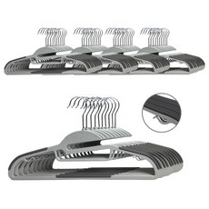 코멧 홈 논슬립 회전형 옷걸이, 그레이, 50개 생활용품/옷걸이 반품 최저가 11,340원