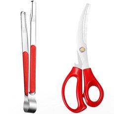 MEO 고기집게 + 병따개 곡선가위, 레드, 1세트 주방용품/1인가구 주방용품 반품 최저가 7,030원