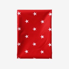 더해피 양면 방수 패턴 원단, 별빛 레드, 1개 홈인테리어/원단 반품 최저가 8,820원