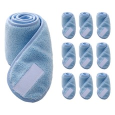 에이홉 파스텔톤 벨크로 헤어터번, 블루, 10개 홈인테리어/수건/타월 반품 최저가 11,360원