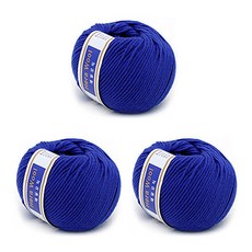 삼성물산 헤라울 뜨개실, 13 블루, 3개 홈인테리어/뜨개질용품 반품 최저가 9,420원