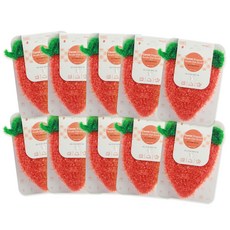 퓨어썬데이 더블사이즈 당근 아크릴수세미, 1개입, 10개 주방용품/주방잡화 반품 최저가 17,310원