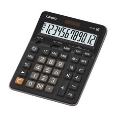 카시오 사무용 계산기 GX-12B, BK, 1세트 문구/오피스/사무용품 전문관 반품 최저가 8,440원