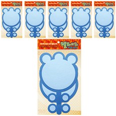 동기오피스 펠트아트지 접착식 2p x 6개, DF-1030 튤립판(파랑), 1세트 문구/오피스/미술/화방용품 반품 최저가 11,370원