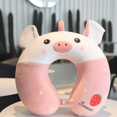 애니멀 목베개 쿠션, 돼지 홈인테리어/침구 반품 최저가 5,790원