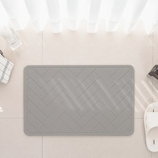 모던홀릭 규조토 발매트 음각 3D, 3D 헤링본 다크그레이 홈인테리어/카페트/쿠션 반품 최저가 9,000원